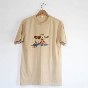 Vintage Sport O Rama Alleghany Pennsylvania 1987 T Shirt Large